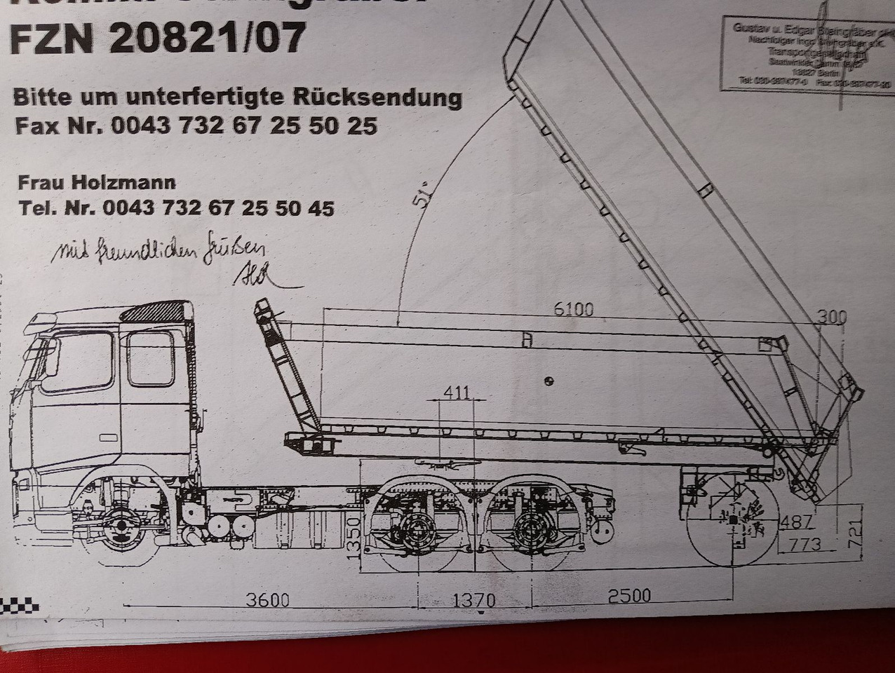 PRIMETZHOFER 1-A Lenksattel AluKippmu 4,25t 17m3 - Semirremolque volquete: foto 3 PRIMETZHOFER 1-A Lenksattel AluKippmu 4,25t 17m3 - Semirremolque volquete: foto 3
