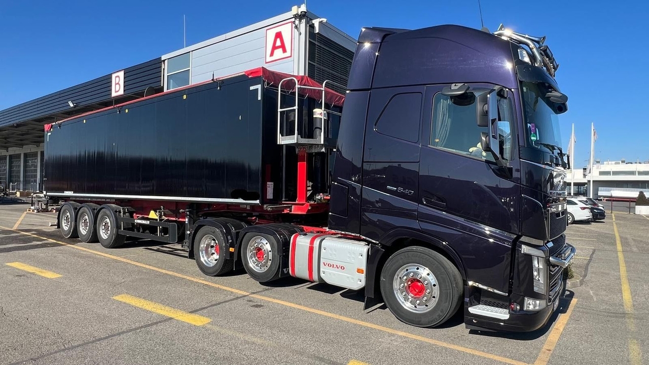 Schwarzmüller K-Serie ALU 54m3 Getreide 6250kg TopZustand - Semirremolque volquete: foto 4 Schwarzmüller K-Serie ALU 54m3 Getreide 6250kg TopZustand - Semirremolque volquete: foto 4