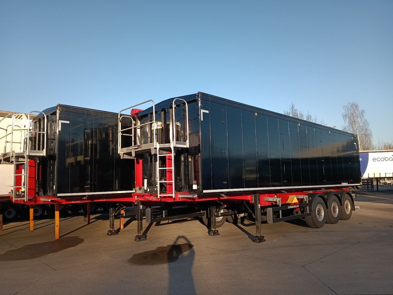 Schwarzmüller K-Serie ALU 54m3 Getreide Nur 69.340km 6250kg - Semirremolque volquete: foto 1 Schwarzmüller K-Serie ALU 54m3 Getreide Nur 69.340km 6250kg - Semirremolque volquete: foto 1
