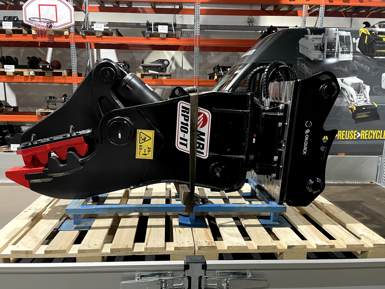MBi 1100kg for 13- 17to. Bagger - Cizalla de demolición para Implemento: foto 1 MBi 1100kg for 13- 17to. Bagger - Cizalla de demolición para Implemento: foto 1