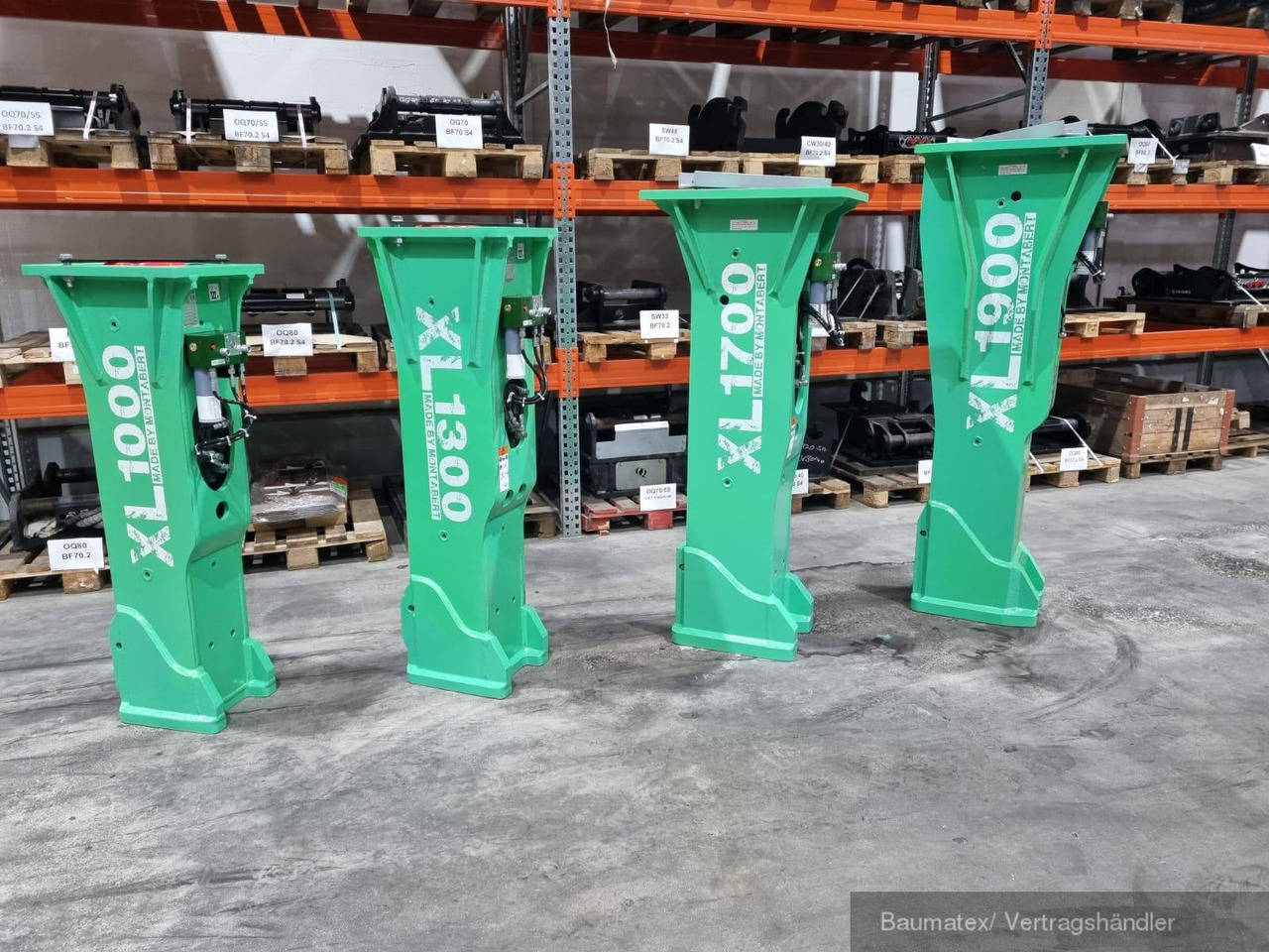 Montabert XL2700, XL1900, XL1700, XL1300, XL1000 - Martillo hidráulico para Maquinaria de construcción: foto 1 Montabert XL2700, XL1900, XL1700, XL1300, XL1000 - Martillo hidráulico para Maquinaria de construcción: foto 1