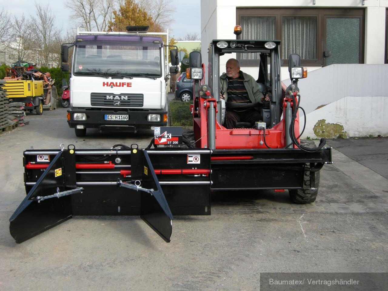 SIMEX ST200 Asphaltverteiler für Lader!! NEU!! - Fresadora en frío para Construcción de carreteras: foto 1 SIMEX ST200 Asphaltverteiler für Lader!! NEU!! - Fresadora en frío para Construcción de carreteras: foto 1