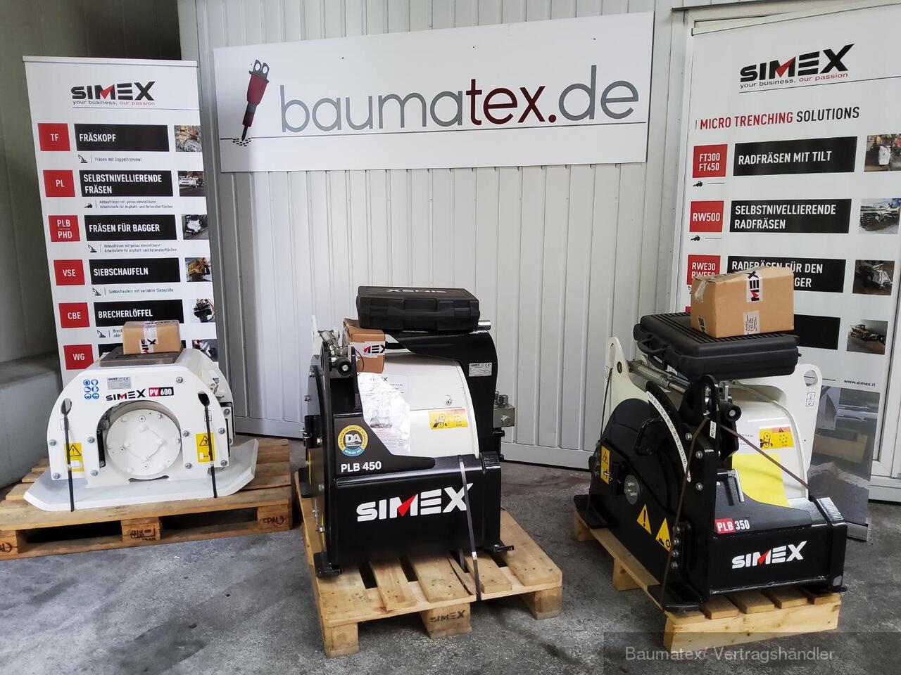 Simex PLB350/ 450 für Bagger von 6,5- 15to. - Fresadora en frío: foto 1 Simex PLB350/ 450 für Bagger von 6,5- 15to. - Fresadora en frío: foto 1