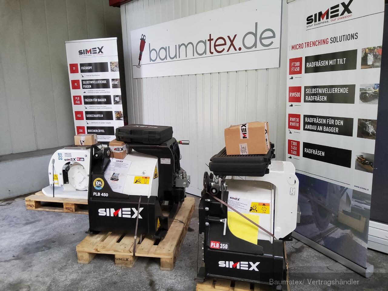 Simex PLB350/ 450 für Bagger von 6,5- 15to. - Fresadora en frío: foto 2 Simex PLB350/ 450 für Bagger von 6,5- 15to. - Fresadora en frío: foto 2