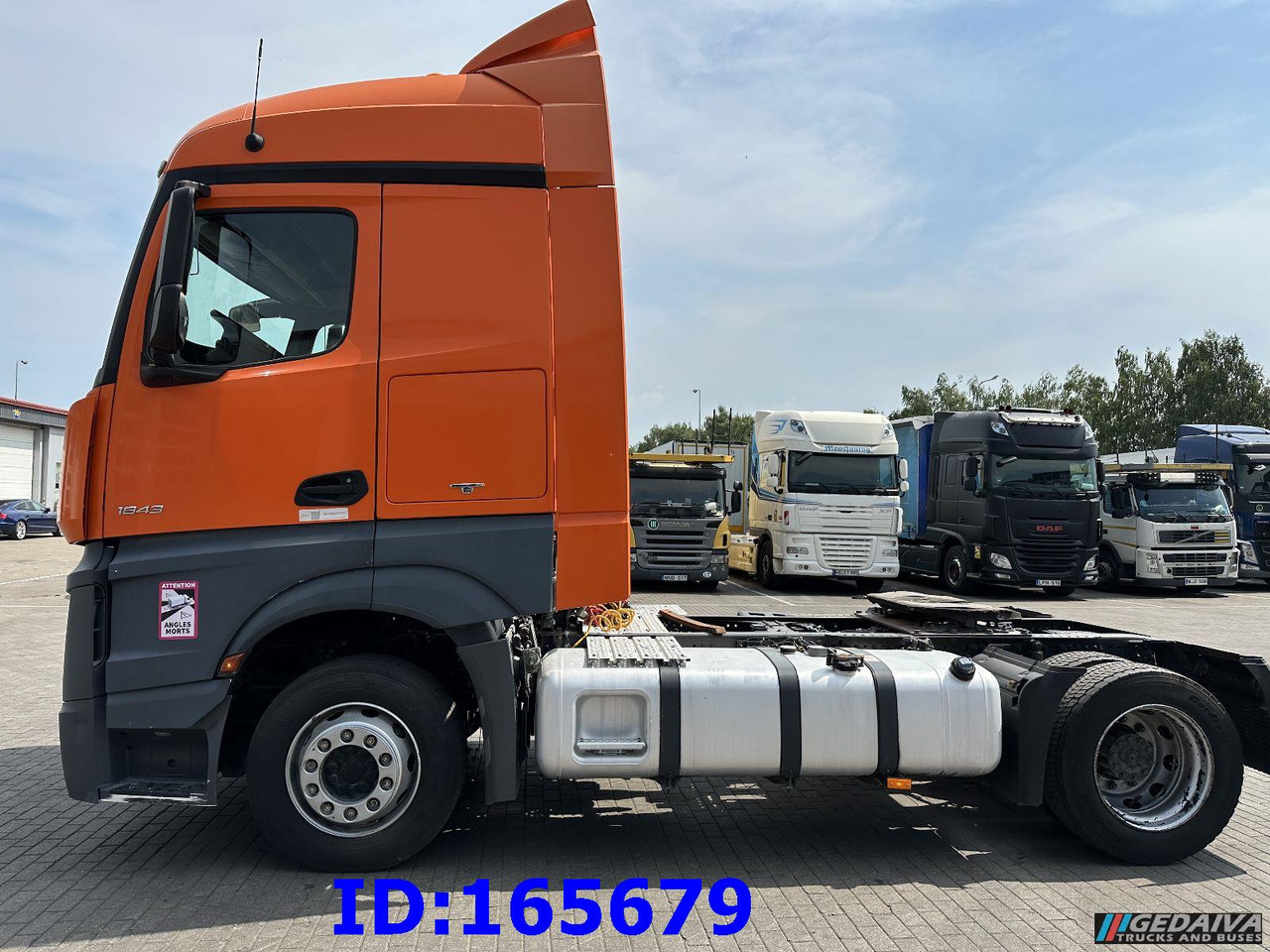 MERCEDES-BENZ Actros 1843 - Mega - Euro6 - Cabeza tractora: foto 1 MERCEDES-BENZ Actros 1843 - Mega - Euro6 - Cabeza tractora: foto 1