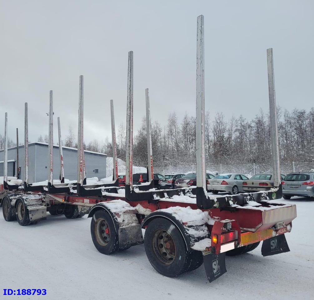 MALKKI RJ4-10200 - 4 Axles - Remolque maderero: foto 4 MALKKI RJ4-10200 - 4 Axles - Remolque maderero: foto 4