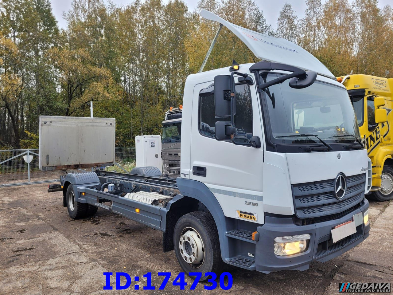 MERCEDES-BENZ Atego 1218 - Euro6 - Manual - Full Steel - Camión chasis: foto 4 MERCEDES-BENZ Atego 1218 - Euro6 - Manual - Full Steel - Camión chasis: foto 4