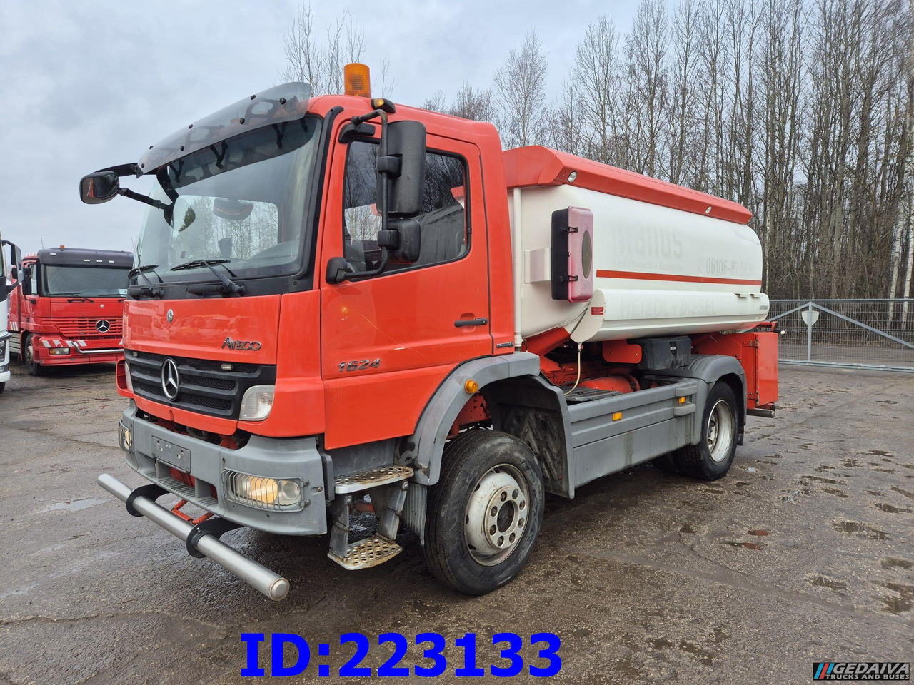 MERCEDES-BENZ Atego 1624 - 4X4 - Water tank - Euro5 - Camión cisterna: foto 1 MERCEDES-BENZ Atego 1624 - 4X4 - Water tank - Euro5 - Camión cisterna: foto 1