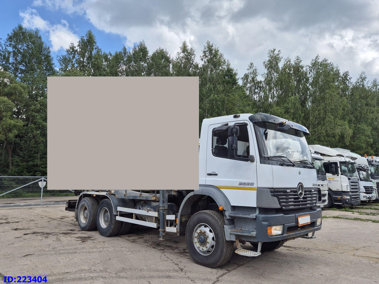 MERCEDES-BENZ Atego 2628 6x4 Full steel - Camión chasis: foto 4 MERCEDES-BENZ Atego 2628 6x4 Full steel - Camión chasis: foto 4