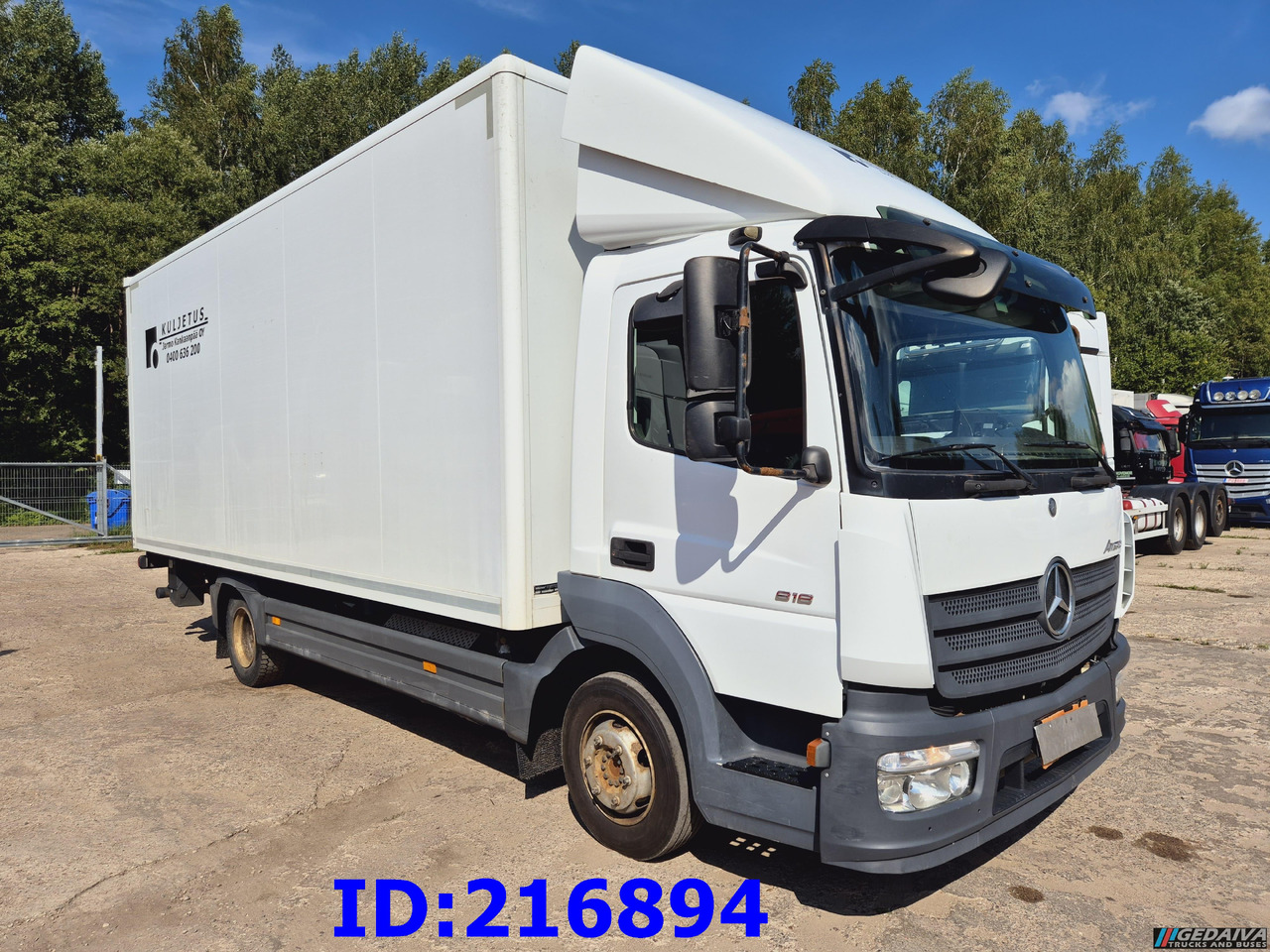 MERCEDES-BENZ Atego 818 Euro6 - Camión isotérmico: foto 4 MERCEDES-BENZ Atego 818 Euro6 - Camión isotérmico: foto 4