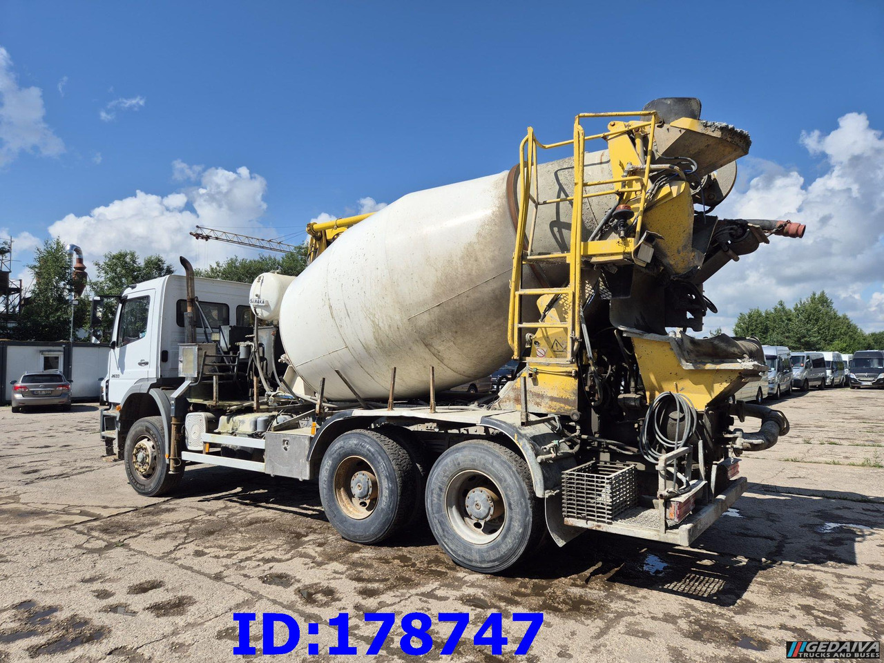 MERCEDES-BENZ Axor 2633 6x4 Schwing 750 - Bomba de hormigón: foto 5 MERCEDES-BENZ Axor 2633 6x4 Schwing 750 - Bomba de hormigón: foto 5