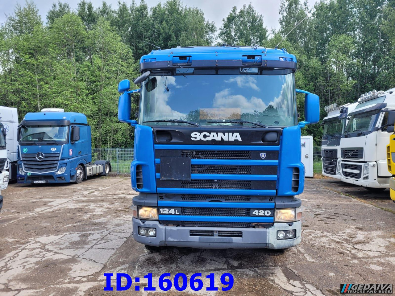 SCANIA 124 420 6x2 Manual Retarder - Camión chasis: foto 2 SCANIA 124 420 6x2 Manual Retarder - Camión chasis: foto 2