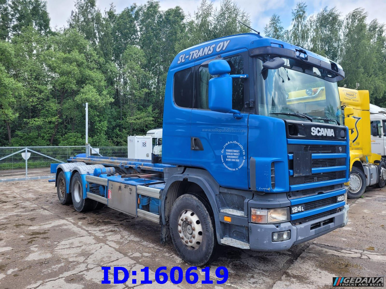 SCANIA 124 420 6x2 Manual Retarder - Camión chasis: foto 4 SCANIA 124 420 6x2 Manual Retarder - Camión chasis: foto 4