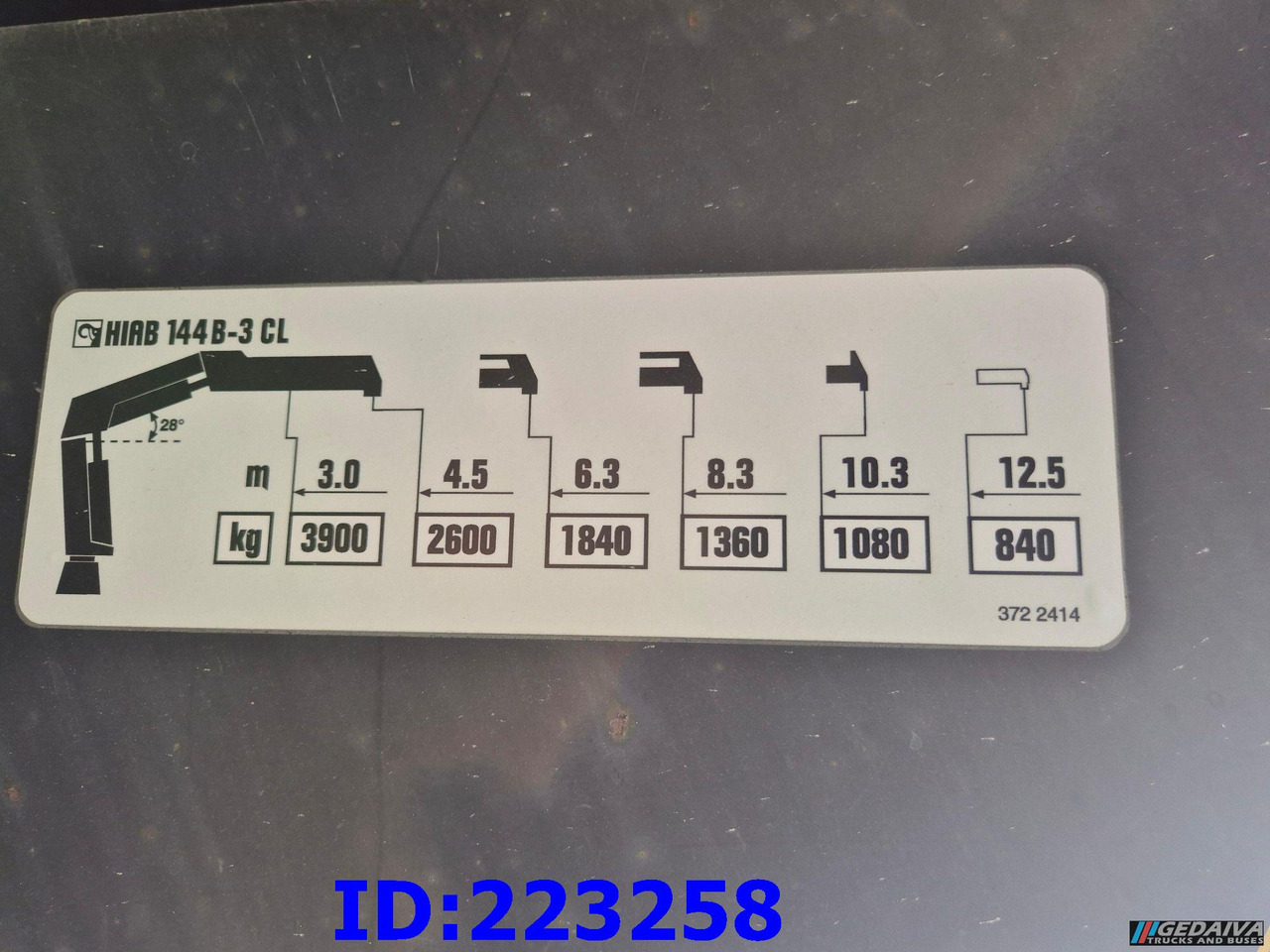 Camión caja abierta VOLVO FM9 300HP 6x2 + HIAB 144B -3 CL: foto 13