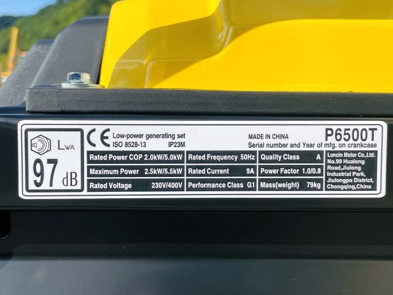 Atlas Copco P6500T (3521) - Generador industriale: foto 3 Atlas Copco P6500T (3521) - Generador industriale: foto 3