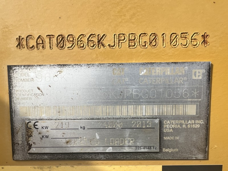 Cargadora de ruedas Caterpillar 966 K (111137): foto 7