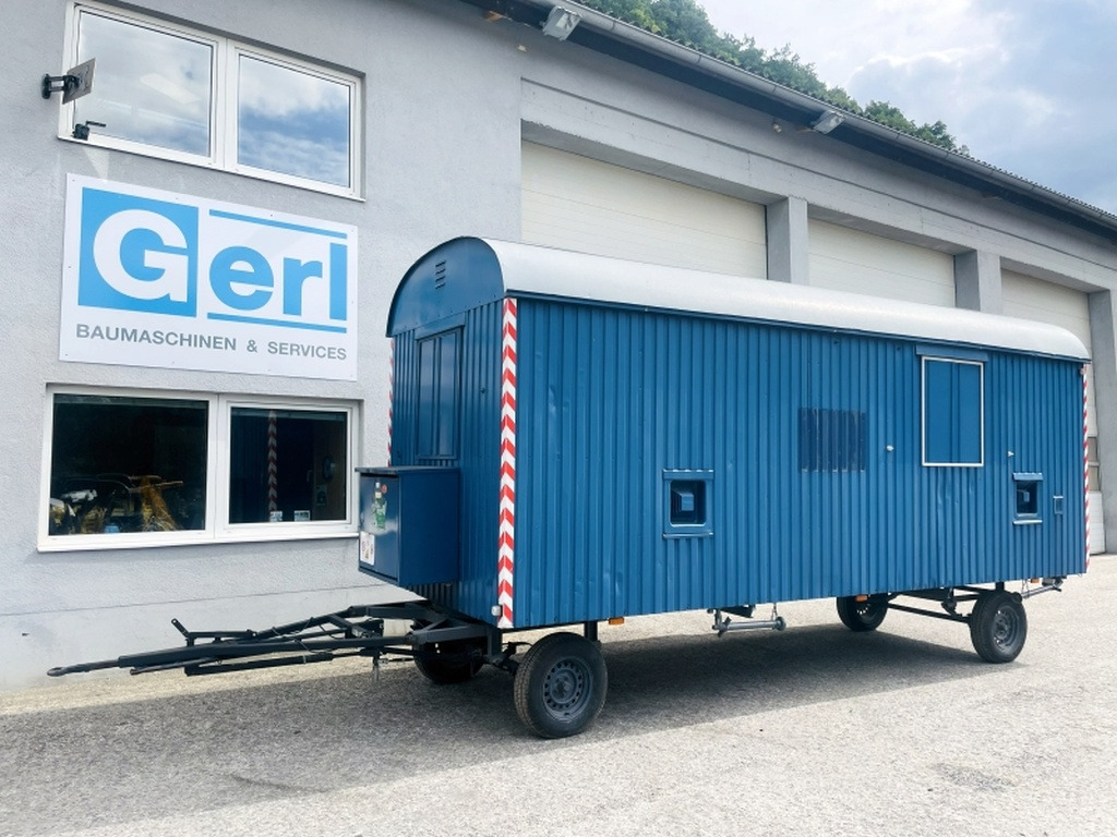 Diverses WEIRO BM-C23 BAUWAGEN (4070) - Casa contenedor, Remolque: foto 1 Diverses WEIRO BM-C23 BAUWAGEN (4070) - Casa contenedor, Remolque: foto 1