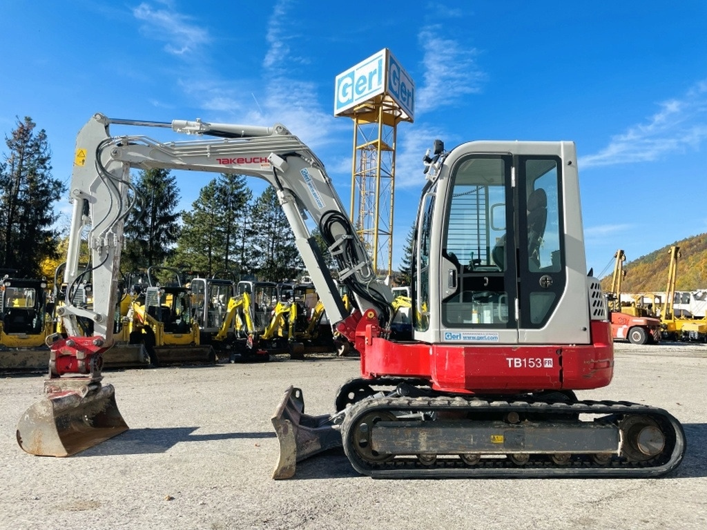 Takeuchi TB153FR (4091) - Miniexcavadora: foto 1 Takeuchi TB153FR (4091) - Miniexcavadora: foto 1