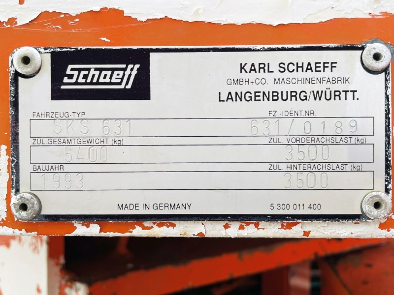 Terex-Schaeff SKS 631 (3509) - Cargadora de ruedas: foto 2 Terex-Schaeff SKS 631 (3509) - Cargadora de ruedas: foto 2