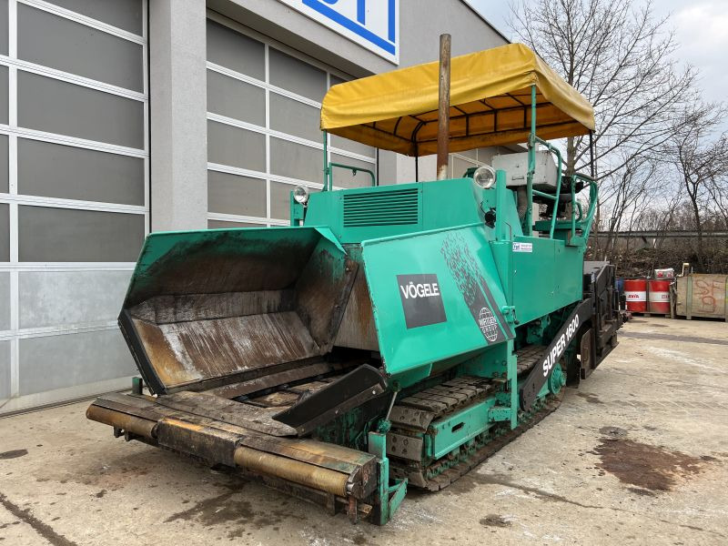 Vögele Super 1600 Typ 6-72 (110419) - Pavimentadora de asfalto: foto 2 Vögele Super 1600 Typ 6-72 (110419) - Pavimentadora de asfalto: foto 2