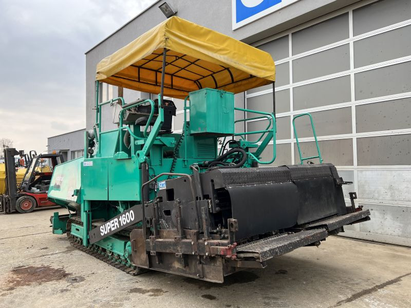 Vögele Super 1600 Typ 6-72 (110419) - Pavimentadora de asfalto: foto 3 Vögele Super 1600 Typ 6-72 (110419) - Pavimentadora de asfalto: foto 3