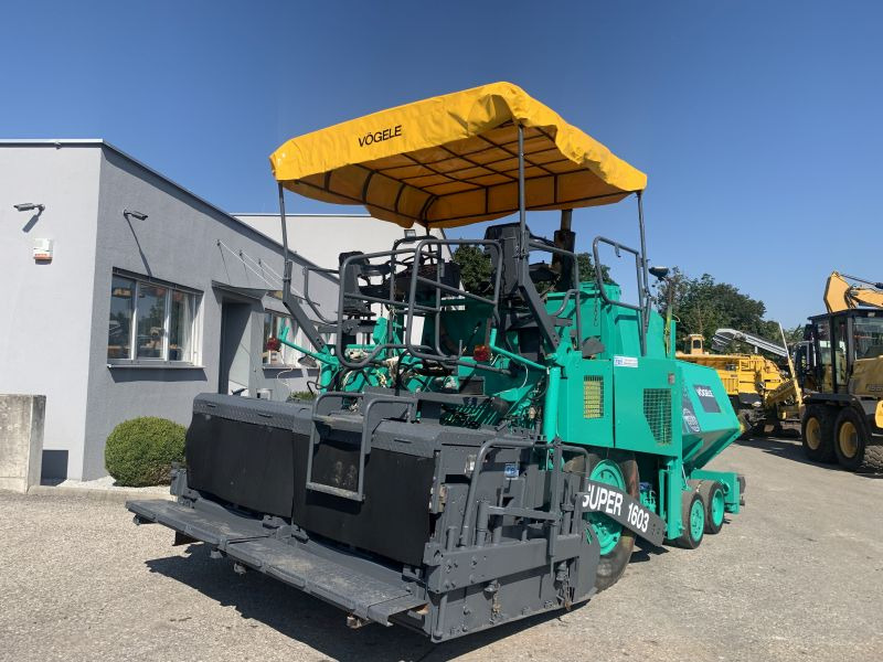 Pavimentadora de asfalto Vögele Super 1603, Typ. 6-83 (110321): foto 6