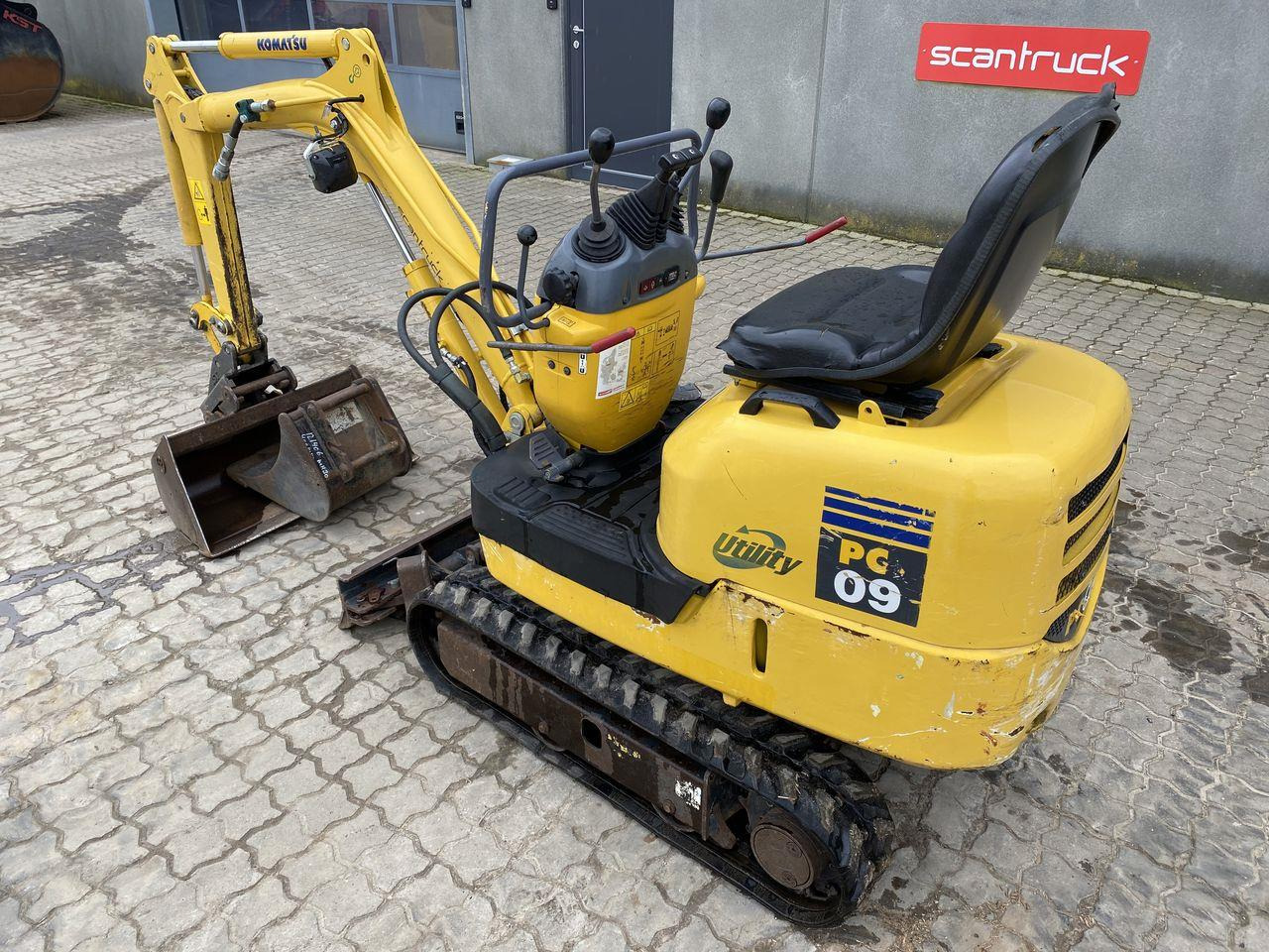 Komatsu PC09-1 - Miniexcavadora: foto 2 Komatsu PC09-1 - Miniexcavadora: foto 2