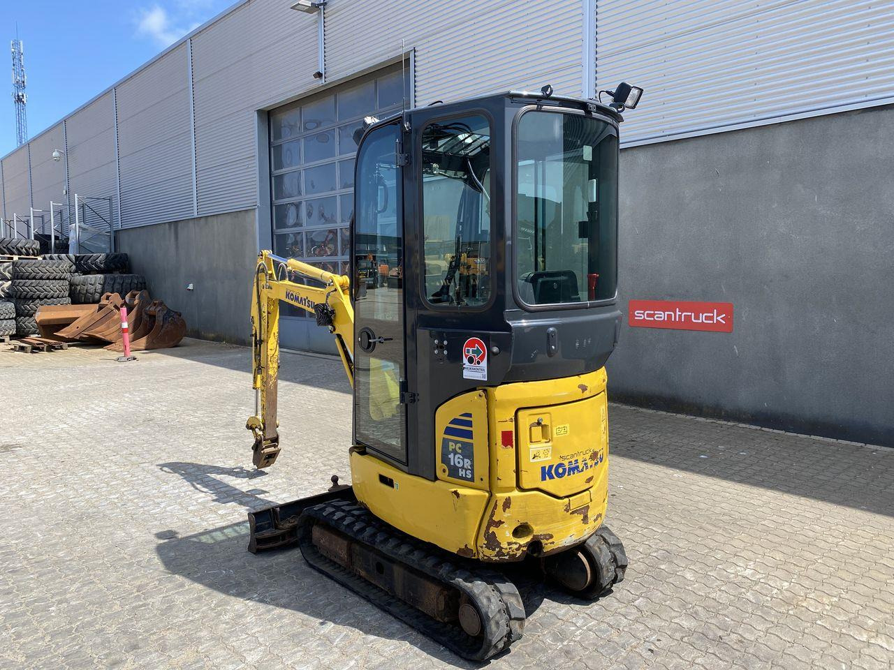 Komatsu PC16R-3HS - Miniexcavadora: foto 2 Komatsu PC16R-3HS - Miniexcavadora: foto 2