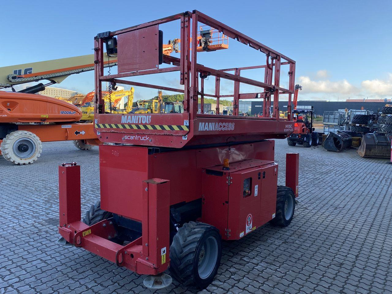 Manitou 140SC - Plataforma de tijeras: foto 4 Manitou 140SC - Plataforma de tijeras: foto 4