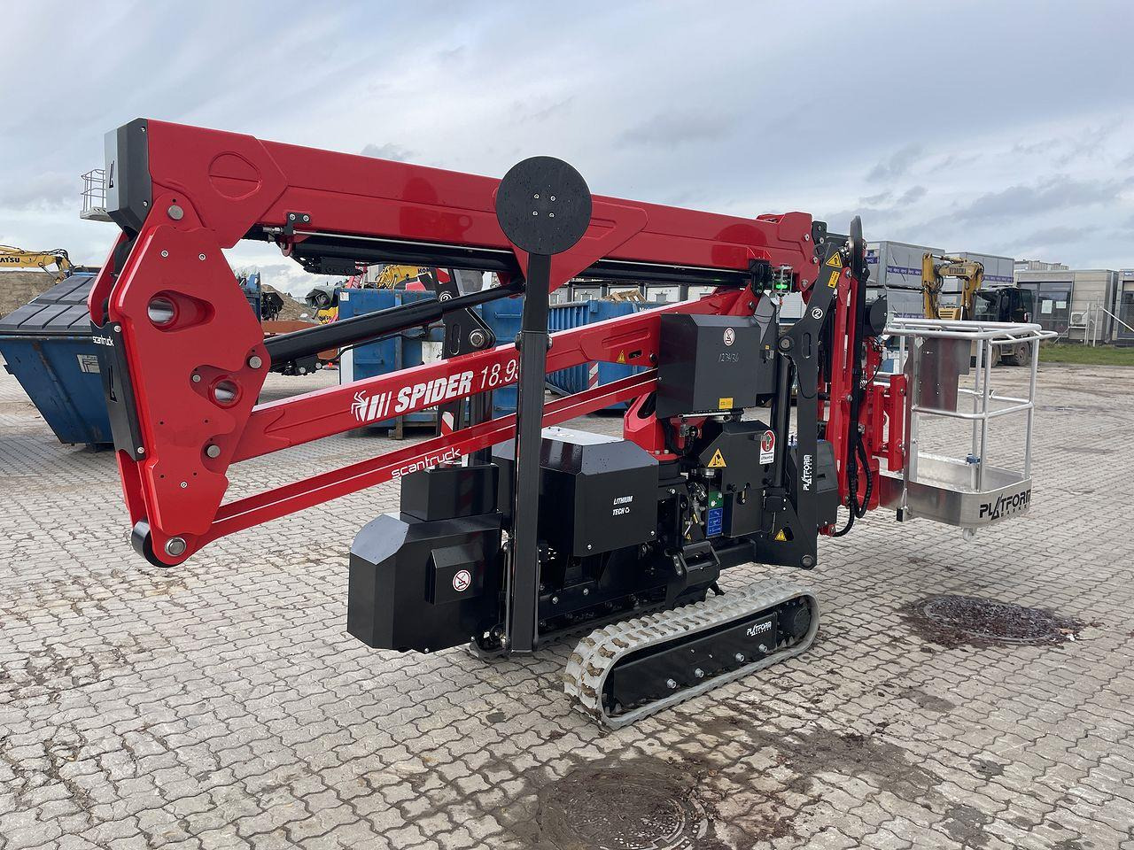 Platform Basket Spider 18.95 E - Lithium - Plataforma araña: foto 4 Platform Basket Spider 18.95 E - Lithium - Plataforma araña: foto 4