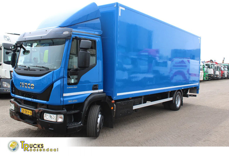 Iveco Eurocargo 120E21 + LIFT + EURO 6 + 2 PIECES IN STOCK - Camión caja cerrada: foto 1 Iveco Eurocargo 120E21 + LIFT + EURO 6 + 2 PIECES IN STOCK - Camión caja cerrada: foto 1
