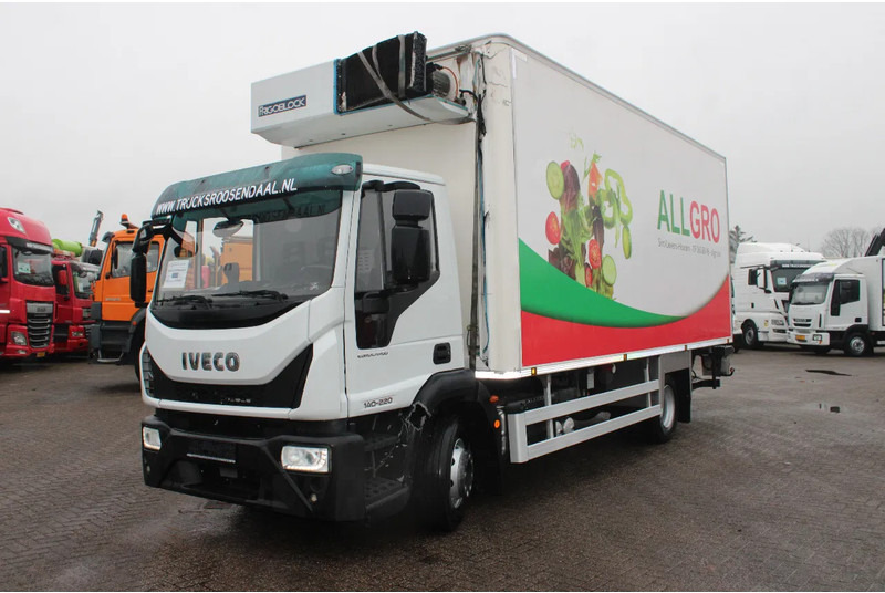 Camión frigorífico Iveco Eurocargo 140e22 + EURO 6 + LOW KM + chereau: foto 7