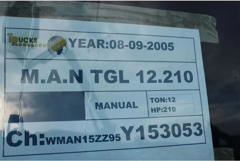 Camión lona MAN TGL 12.210 + MANUAL + 2.70HEIGHT + CAMERA: foto 20 Camión lona MAN TGL 12.210 + MANUAL + 2.70HEIGHT + CAMERA: foto 20