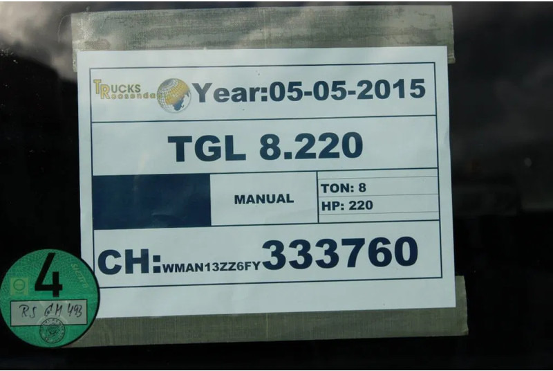 Camión frigorífico MAN TGL 8.220 + MANUAL: foto 18