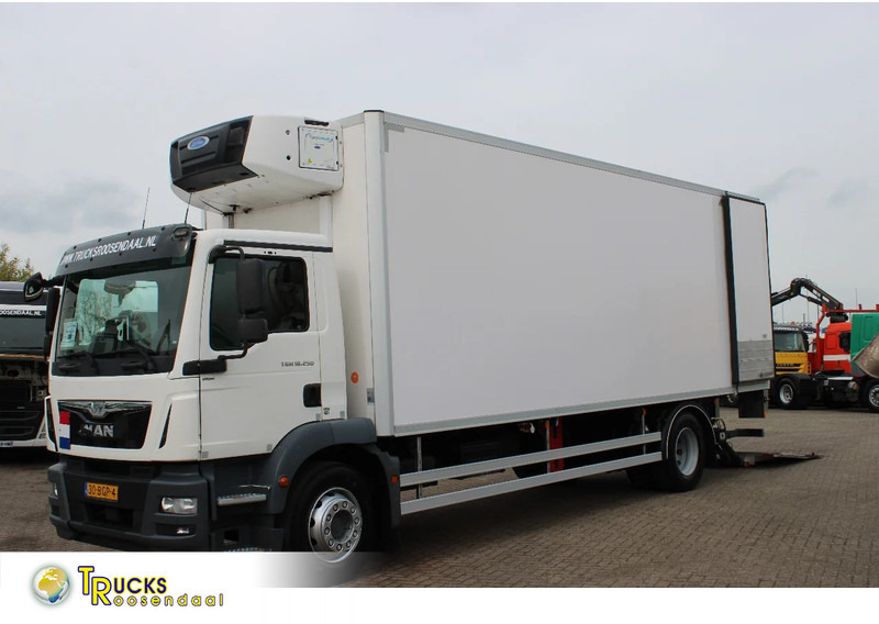 MAN TGM 18.250 + EURO 6 + CARRIER + LIFT - Camión frigorífico: foto 1 MAN TGM 18.250 + EURO 6 + CARRIER + LIFT - Camión frigorífico: foto 1