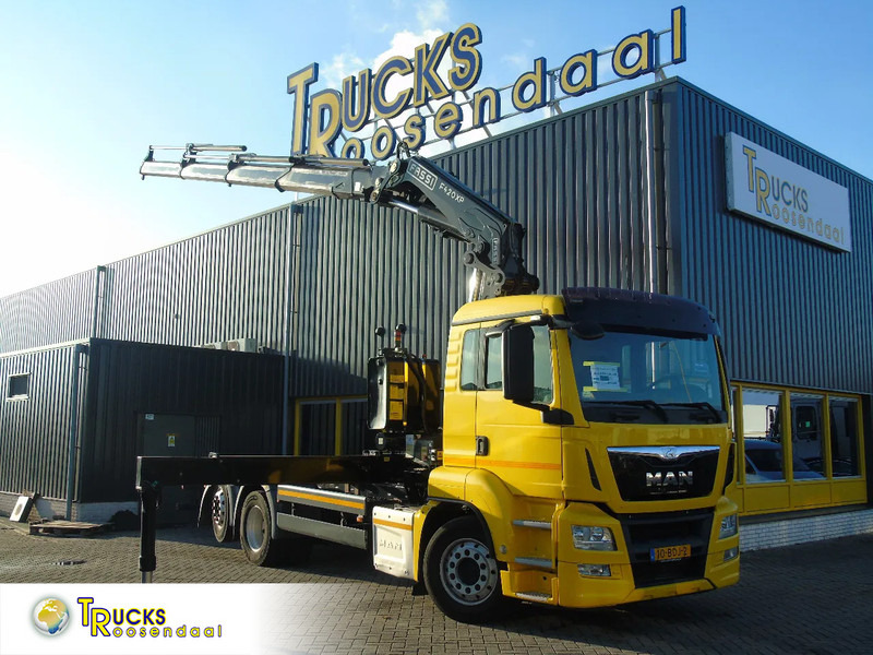 MAN TGS 26.360 + FASSI 420AXP.24 + 6X2 STEERING + 4.876 HOURS + EURO 6 - Camión grúa: foto 1 MAN TGS 26.360 + FASSI 420AXP.24 + 6X2 STEERING + 4.876 HOURS + EURO 6 - Camión grúa: foto 1