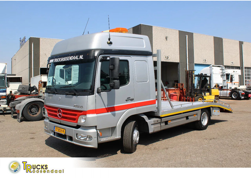 Mercedes-Benz Atego 823 + MANUAL + WINCH + PERFECT TRUCK - Camión portavehículos: foto 1 Mercedes-Benz Atego 823 + MANUAL + WINCH + PERFECT TRUCK - Camión portavehículos: foto 1