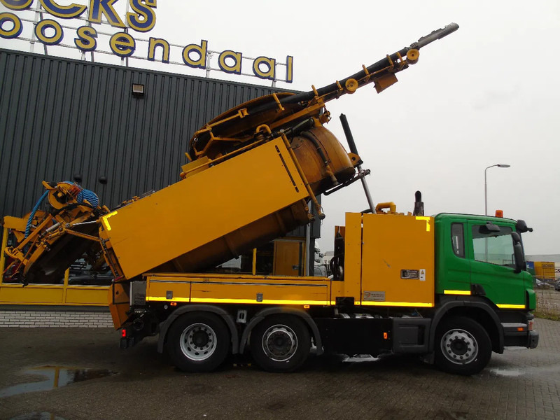 Scania P 360 + COMBI VACUUM WIEDEMANN + 6X4 - Limpieza de alcantarillado: foto 2 Scania P 360 + COMBI VACUUM WIEDEMANN + 6X4 - Limpieza de alcantarillado: foto 2