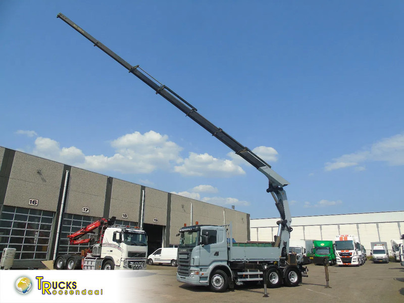 Scania R reserved 420 + PALFINGER 72002 + 7 EXTENTIONS + 6X4 + REMOTE - Camión grúa: foto 1 Scania R reserved 420 + PALFINGER 72002 + 7 EXTENTIONS + 6X4 + REMOTE - Camión grúa: foto 1