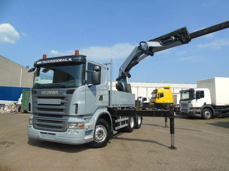 Scania R reserved 420 + PALFINGER 72002 + 7 EXTENTIONS + 6X4 + REMOTE - Camión grúa: foto 3 Scania R reserved 420 + PALFINGER 72002 + 7 EXTENTIONS + 6X4 + REMOTE - Camión grúa: foto 3