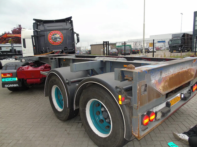 TR'AX 2 AXLE + 20FT - Semirremolque portacontenedore/ Intercambiable: foto 3 TR'AX 2 AXLE + 20FT - Semirremolque portacontenedore/ Intercambiable: foto 3