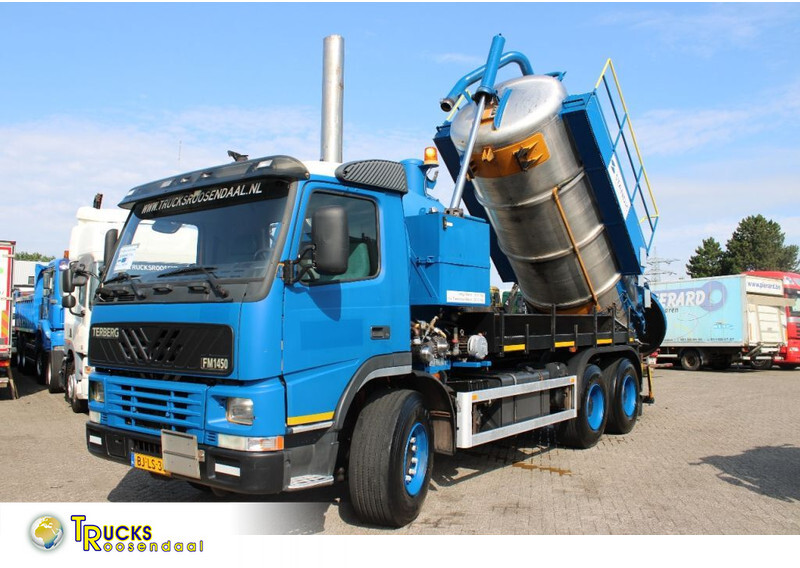 Terberg FM 1450 WITTIG VACUM SYSTEM + TIPPER + FULLY WORKING + EURO 2 + ADR + 11,34m3 - Limpieza de alcantarillado: foto 1 Terberg FM 1450 WITTIG VACUM SYSTEM + TIPPER + FULLY WORKING + EURO 2 + ADR + 11,34m3 - Limpieza de alcantarillado: foto 1