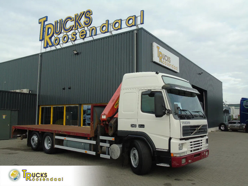 Volvo FM 12.340 + palfinger PK24000 + manual + 6x2 + euro 2 - Camión grúa: foto 1 Volvo FM 12.340 + palfinger PK24000 + manual + 6x2 + euro 2 - Camión grúa: foto 1
