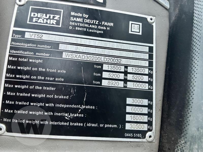 Tractor Deutz Agrotron 7250 TTV: foto 10
