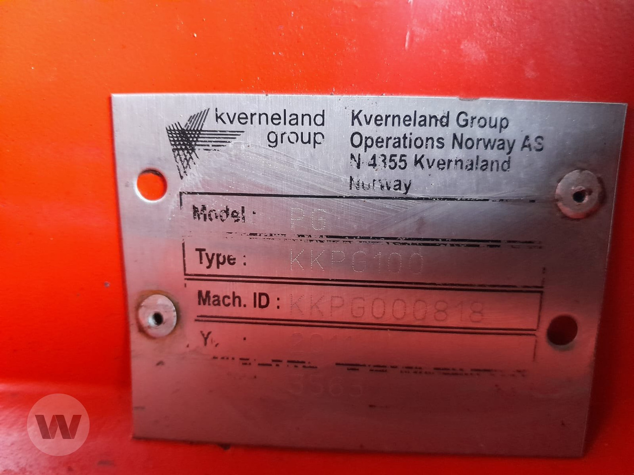 Kverneland PG 100 - Arado: foto 2 Kverneland PG 100 - Arado: foto 2
