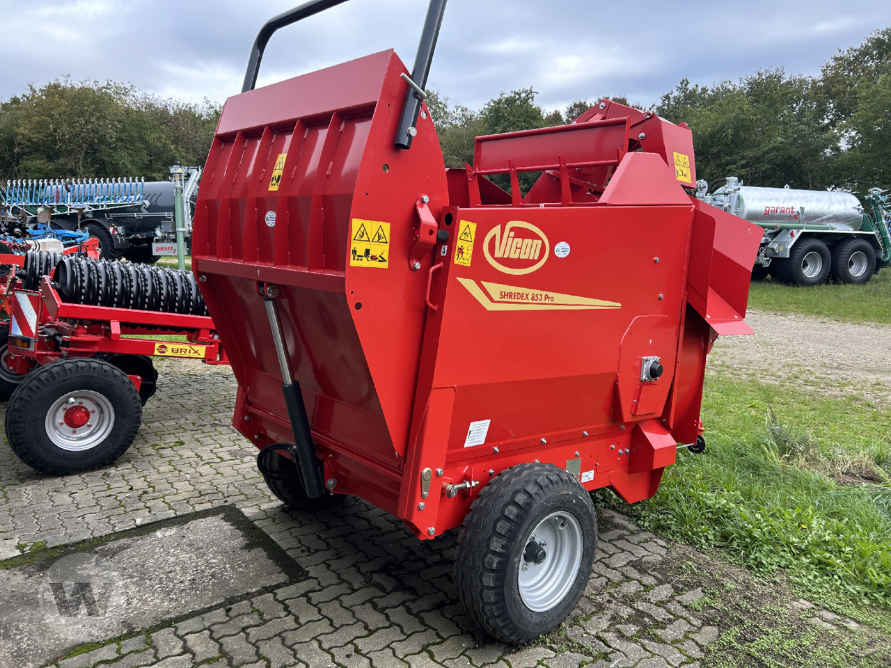 Kverneland SHREDEX 853 - Encintadora de pacas: foto 4 Kverneland SHREDEX 853 - Encintadora de pacas: foto 4
