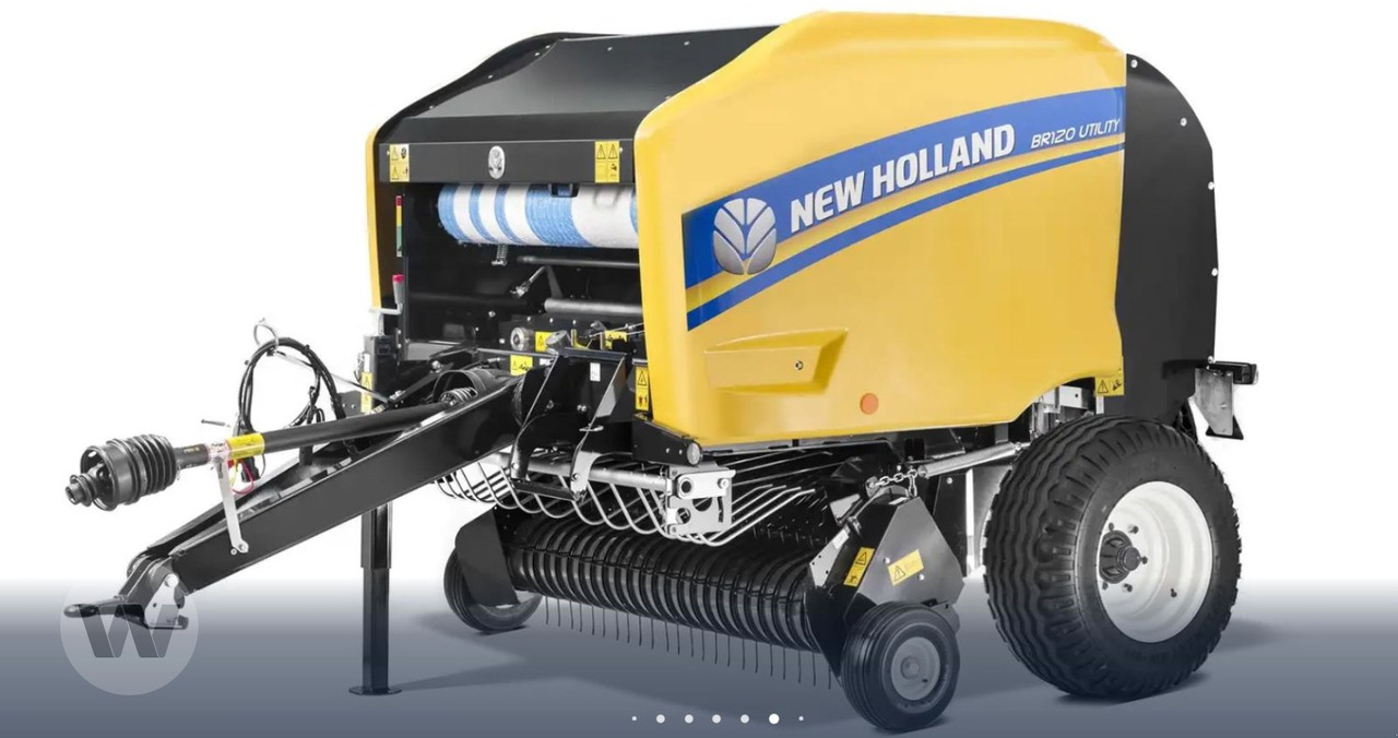 New Holland BR 120 - Rotoempacadora: foto 2 New Holland BR 120 - Rotoempacadora: foto 2