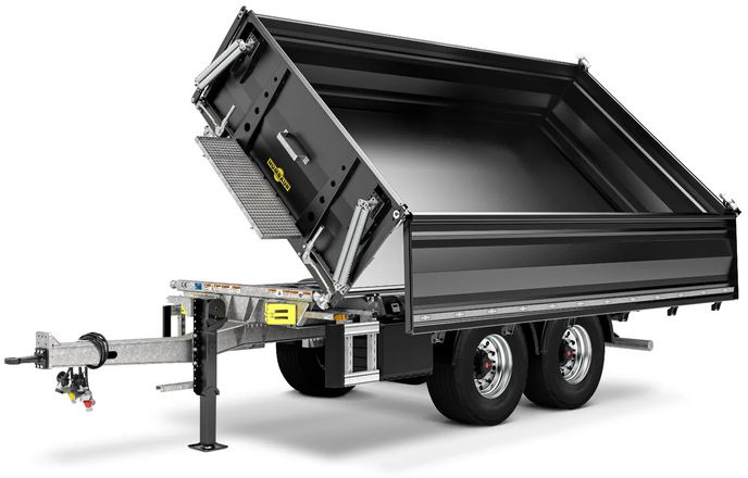 Humbaur HTK 19, wywrotka 3-stronna / tandem - Remolque volquete: foto 5 Humbaur HTK 19, wywrotka 3-stronna / tandem - Remolque volquete: foto 5