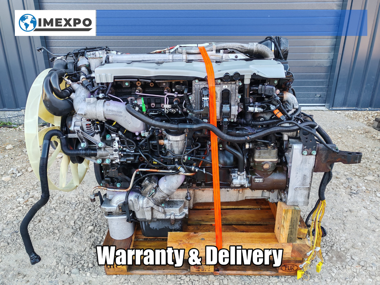 MAN TGS TGX / EURO6 440HP / COMPLETE ENGINE / D2676 LF26 - Motor: foto 1 MAN TGS TGX / EURO6 440HP / COMPLETE ENGINE / D2676 LF26 - Motor: foto 1