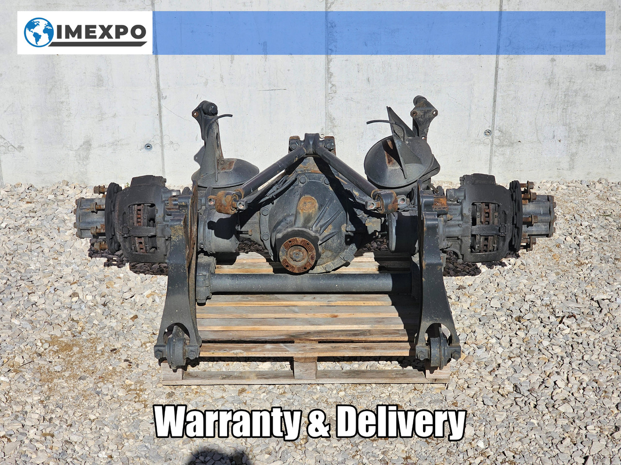 MERCEDES ATEGO MP4 12.XXX EURO 6 / R390-11,0 C19.5 / RATIO: 3,909 / REAR AXLE - Eje posterior: foto 1 MERCEDES ATEGO MP4 12.XXX EURO 6 / R390-11,0 C19.5 / RATIO: 3,909 / REAR AXLE - Eje posterior: foto 1